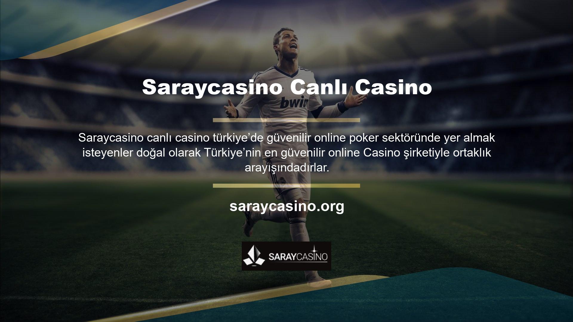 Bu nedenle her türlü Casino faaliyetine katılmak istiyorsanız, Türkiye’deki en güvenilir çevrimiçi Casino firmalarına başvurmalısınız